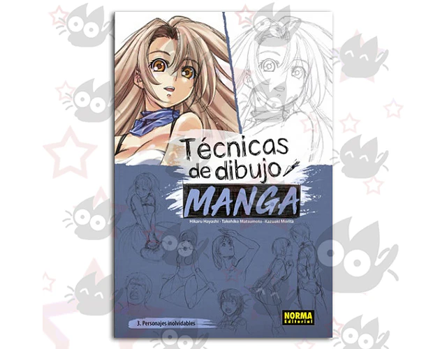 Técnicas de Dibujo de Manga 3 - Personajes Inolvidables 