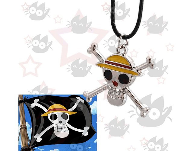 One Piece - Collar Luffy Jolly Roger