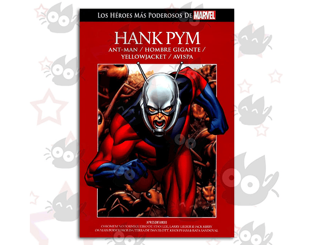 Marvel Los Héroes más poderosos Vol. 35: Hank Pym Ant-Man / Hombre Gigante / Yellowjacket / Avispa