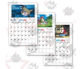 Calendario de Pared 2024 Totoro
