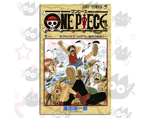One Piece Vol. 01 Japones 