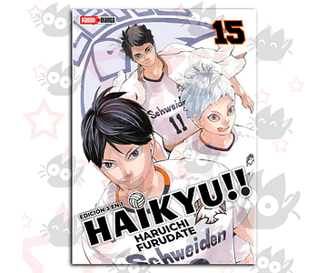 Haikyu!! Edición 3 en 1 Vol. 15