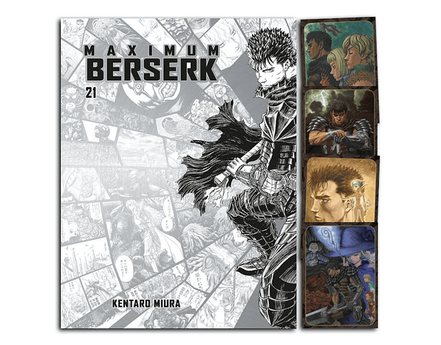 PREVENTA - Maximum Berserk Vol. 21 + postales