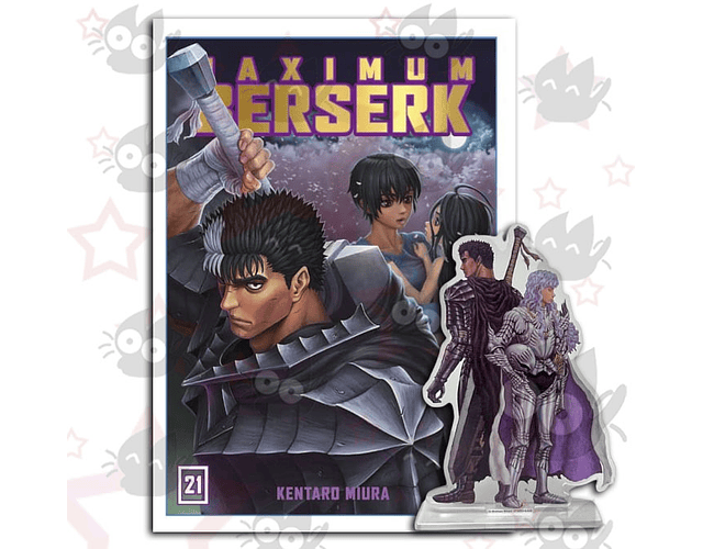 PREVENTA - Maximum Berserk Vol. 21 + acrilico