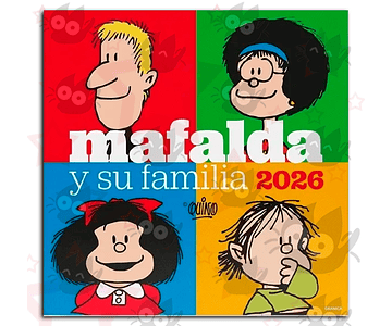 Calendario Mafalda y su Familia - Quino 2026