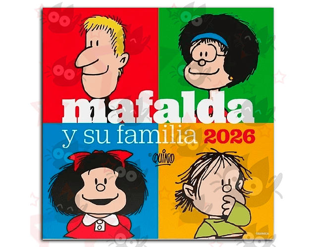Calendario Mafalda y su Familia - Quino 2026