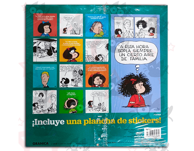 Calendario Mafalda y su Familia - Quino 2026