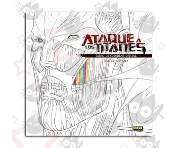 PREVENTA - Ataque a los Titanes Libro de Colorear 2
