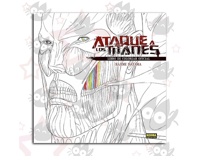 PREVENTA - Ataque a los Titanes Libro de Colorear 2