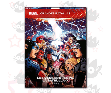 Marvel Grandes Batallas 02 –  Los Vengadores Vs La Patrulla X Parte 1