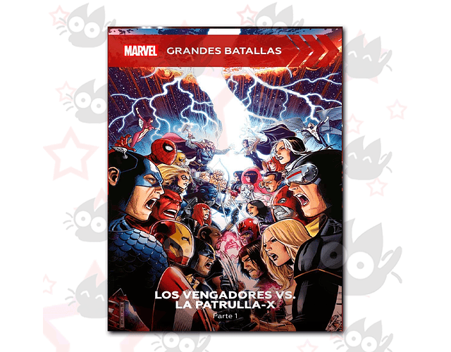 Marvel Grandes Batallas 02 –  Los Vengadores Vs La Patrulla X Parte 1