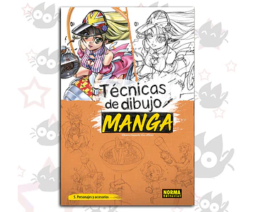 Técnicas de Dibujo de Manga 5 - Personajes y Acsesorios