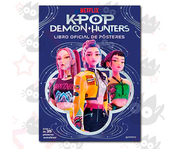 KPop Demon Hunters: Libro oficial de pósteres