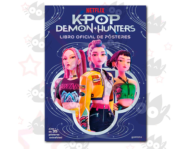 KPop Demon Hunters: Libro oficial de pósteres
