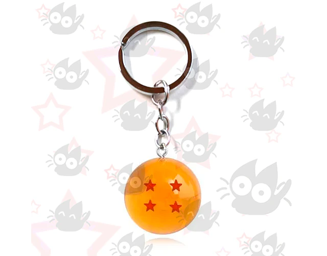 Esfera del Dragon 4 estrellas - Llavero