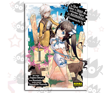 Qué Tiene de Malo Intentar Ligar en una Mazmorra - Danmachi Vol. 01