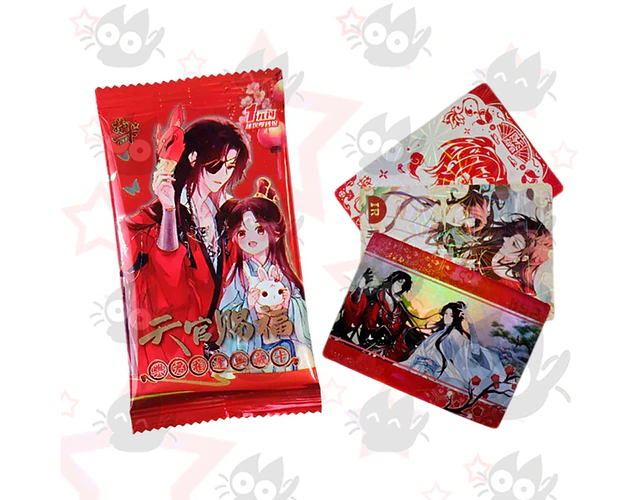 Tarjetas coleccionables de Heaven Officials Blessing