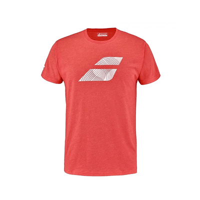 Polera Babolat Exercise Big Flag Tee Men - rojo