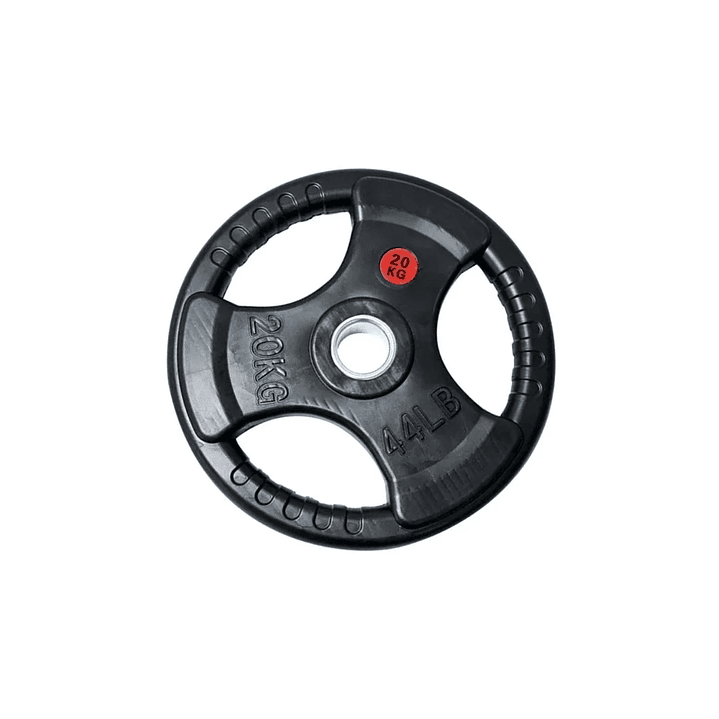 Disco Acero Olímpico Xstep 3 Agarres 1