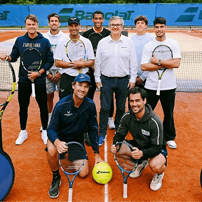 Fondo de Cancha Babolat Azul 