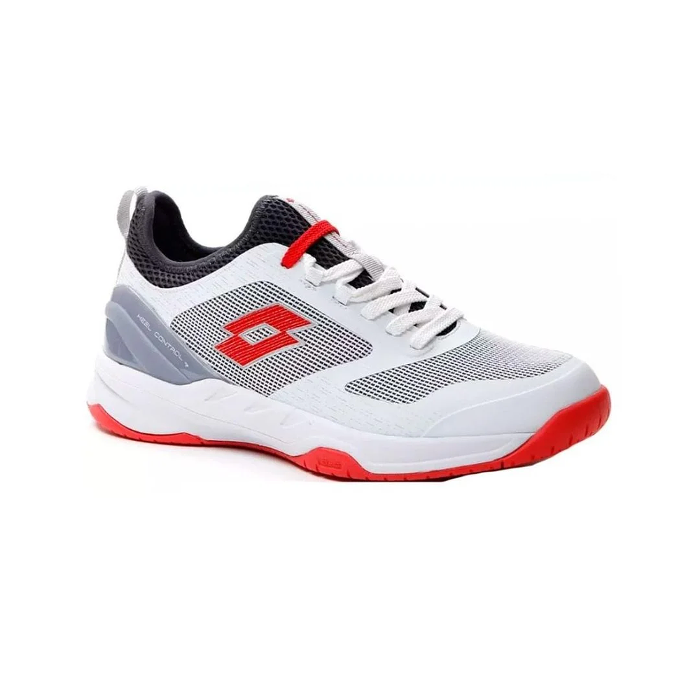 Zapatilla Tenis Lotto Mirage 200 Cly Blanco Rojo