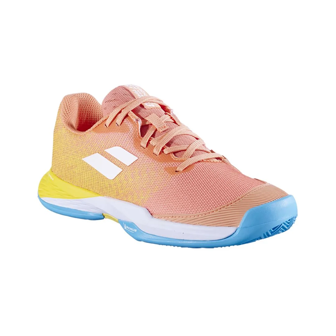 Zapatilla Tenis Babolat Jet Mach 3 Clay Junior Girl Coral Gold Fusion 2
