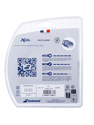 Cuerda Tenis Babolat XCEL 1.25mm 12m color Rojo