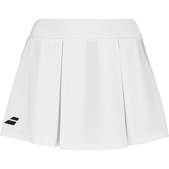 FALDA BLANCA PÁDEL BABOLAT MUJER 1