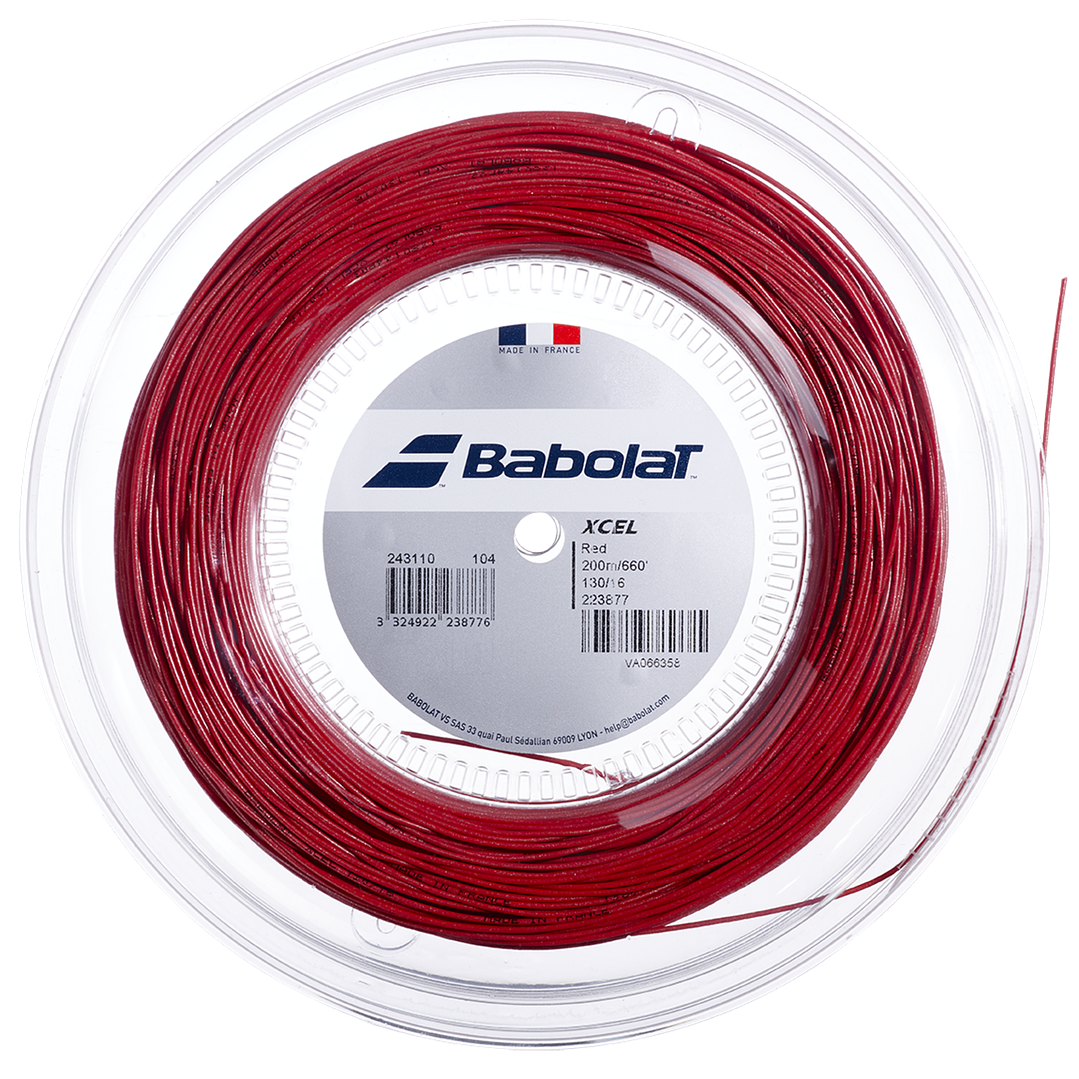 ROLLO BABOLAT XCEL 1.30 X 200 MT ROJO 1