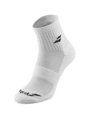 CALCETAS BABOLAT QUARTER PACK DE 3 BLANCO