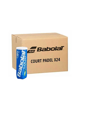 Caja de Pelotas 24 unidade Padel Babolat Court X3 