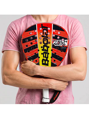 PRIME PALA DE PADEL BABOLAT TECHNICAL VERTUO ROJO-AMARILLO
