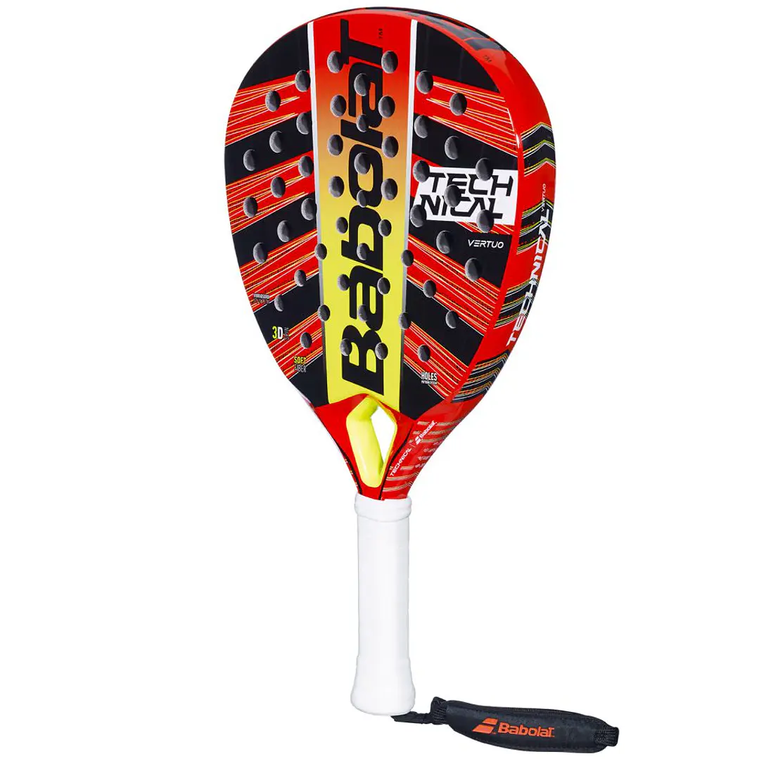 PRIME PALA DE PADEL BABOLAT TECHNICAL VERTUO ROJO-AMARILLO 3