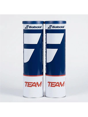 TOP SALE 2 TARROS PELOTAS TENIS BABOLAT TEAM - 4 UNIDADES POR TARRO