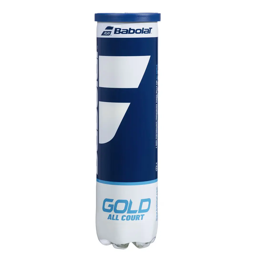 TOP SALE 2 TARROS PELOTAS TENIS BABOLAT GOLD ALL COURT - 3 UNIDADES POR TARRO 2