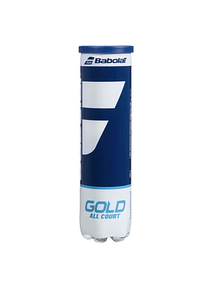 TOP SALE 2 TARROS PELOTAS TENIS BABOLAT GOLD ALL COURT - 4 UNIDADES POR TARRO