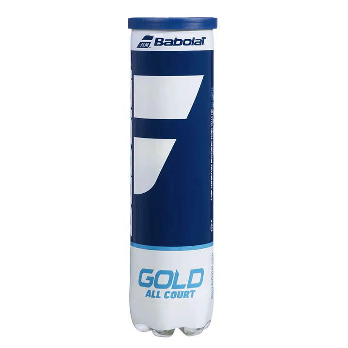 TOP SALE 2 TARROS PELOTAS TENIS BABOLAT GOLD ALL COURT - 4 UNIDADES POR TARRO 2