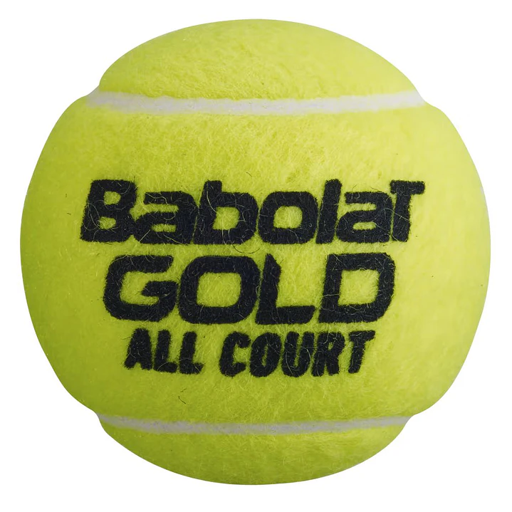 TOP SALE 2 TARROS PELOTAS TENIS BABOLAT GOLD ALL COURT - 4 UNIDADES POR TARRO 3