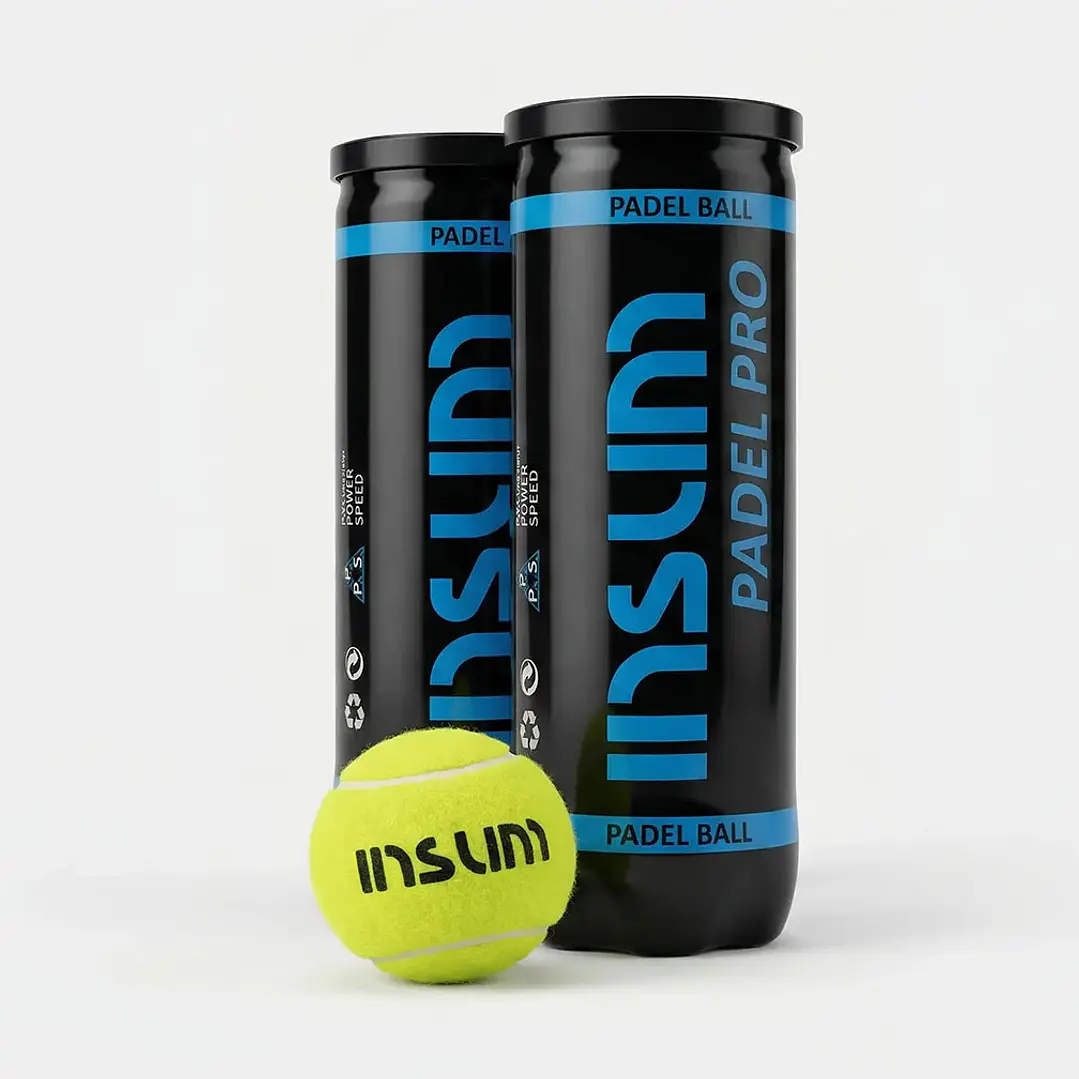 TOP SALE 2 TARROS PELOTAS PADEL PREMIUM INSUM PRO - 3 UNIDADES POR TARRO 1
