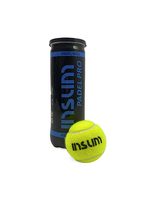 TOP SALE 2 TARROS PELOTAS PADEL PREMIUM INSUM PRO - 3 UNIDADES POR TARRO