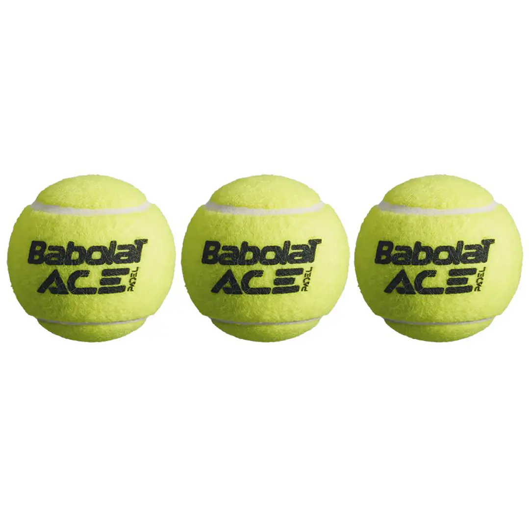 TOP SALE 2 TARROS PELOTAS PADEL BABOLAT ACE - 3 UNIDADES POR TARRO 3