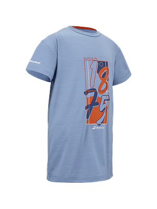 Polera Babolat Exercise Graphic Tee Boy