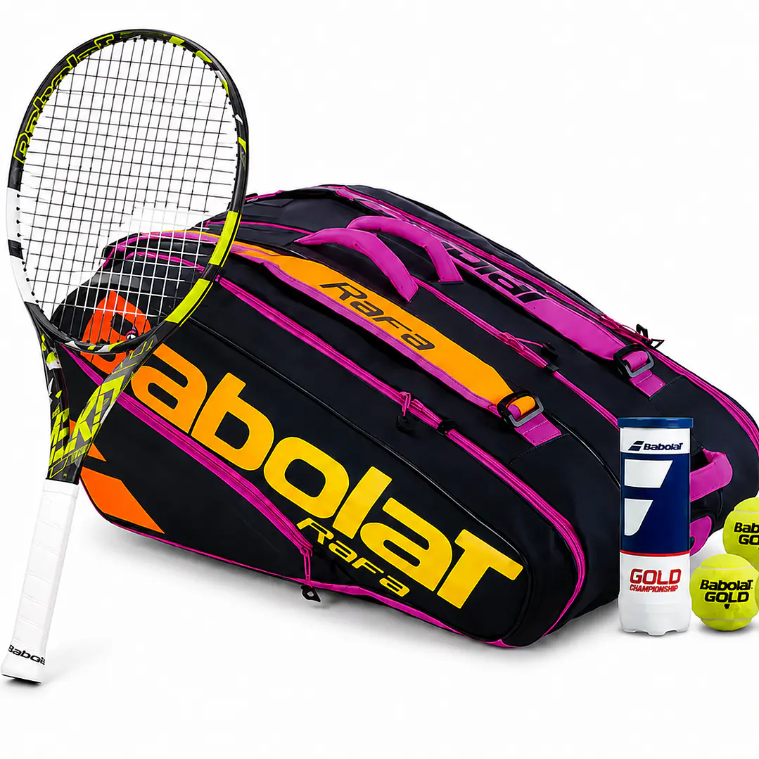 Pack Tenis (Raqueta, Bolso, Pelotas) 1