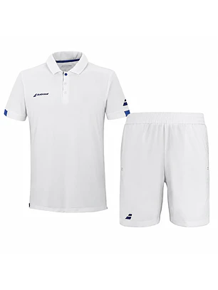 Conjunto Junior Babolat Polera Play Polo + Short (Talla 12-14)