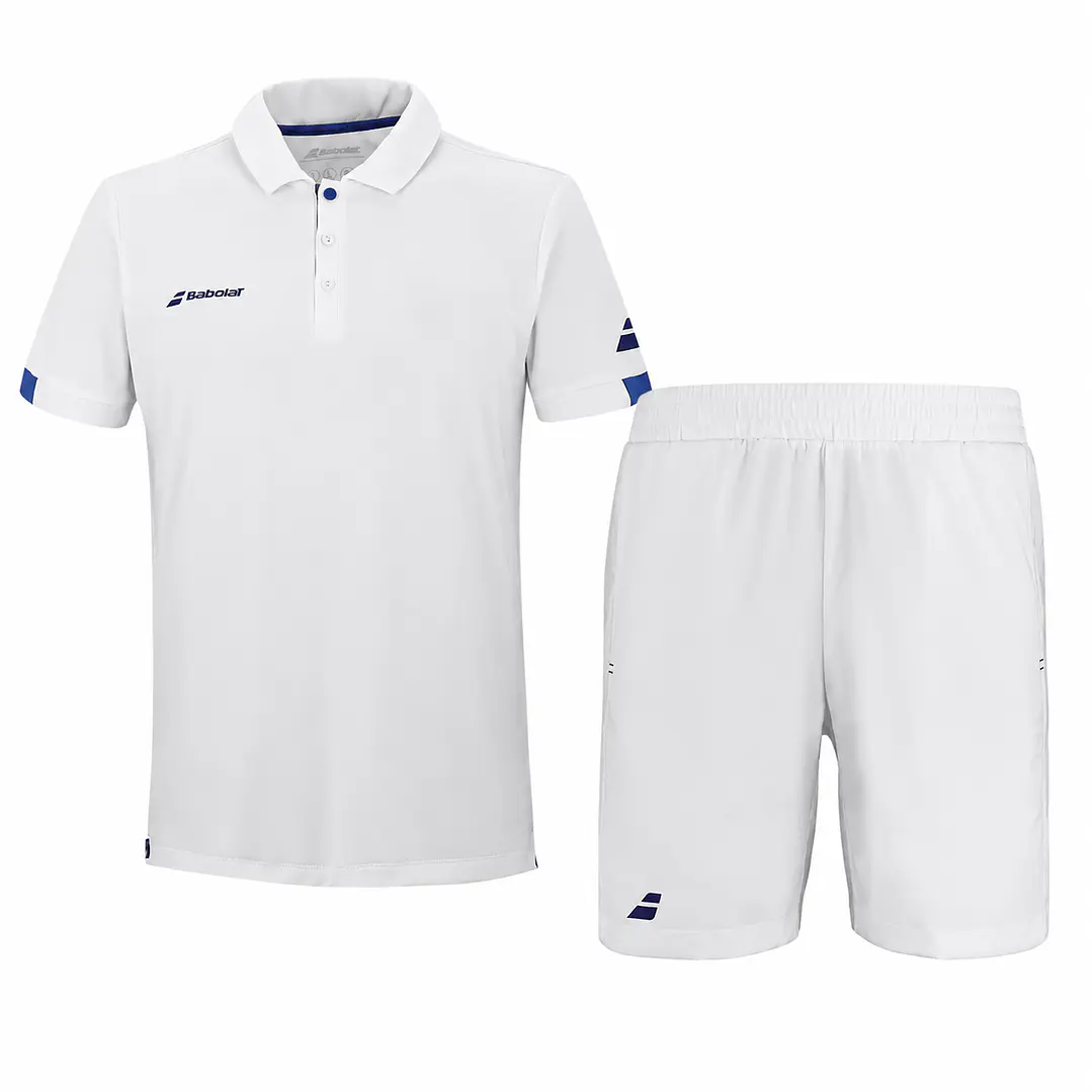 Conjunto Junior Babolat Polera Play Polo + Short (Talla 12-14) 1