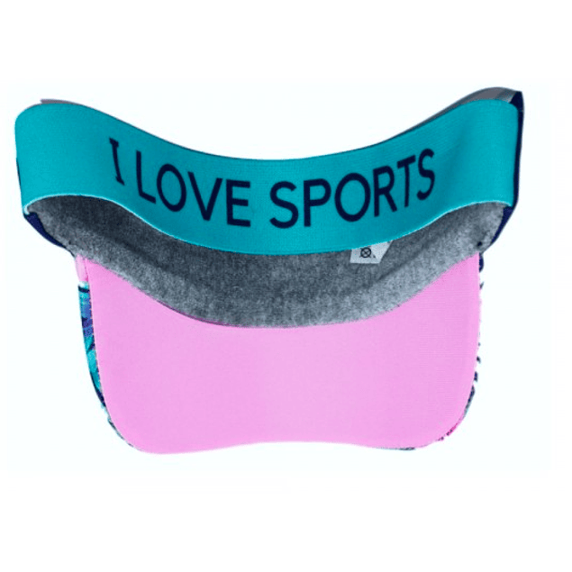 Visera Running Love Sport Blue