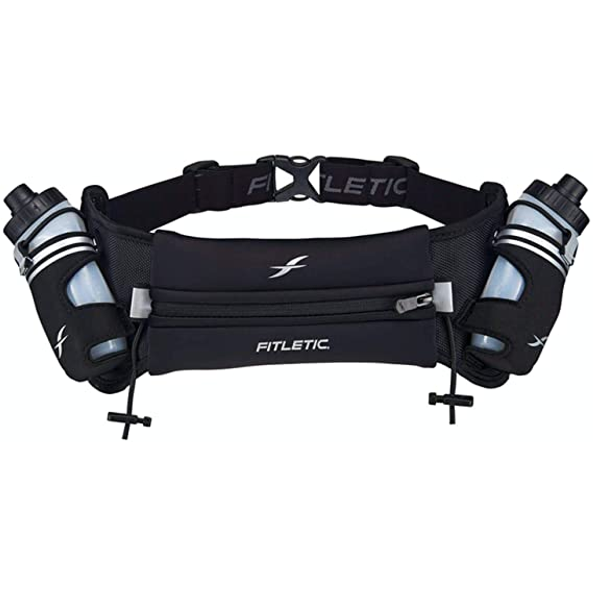 Fitletic Cinturón de correr | Bolsa patentada sin rebote para Ironman,  triatlón, maratón, sendero, 5K, 10K, resistencia, ciclismo | N06 Ultimate  I