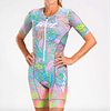 Trisuit de Triatlón Zoot Full Zip Live Aloha Mujer 