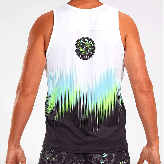 Polera Running Zoot Live Aloha Hombre