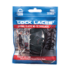 Cordón Elasticado Lock Laces RK Pro Serie Negro